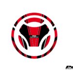 Puig Fuel Cap Cover Mod.Radikal Yamaha C/Red