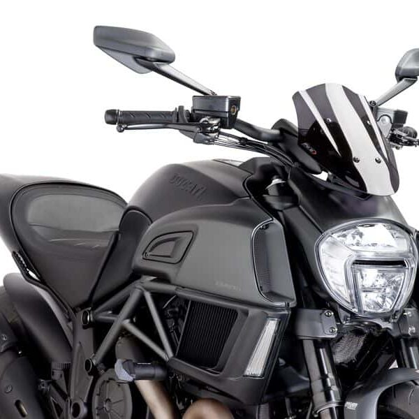Puig Windshield New Gen. Sport Ducati Diavel 14-18' C/D
