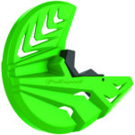 Polisport Disk c/bottom fork prot KX250F13-19 KX450F(15-18) Green/Black