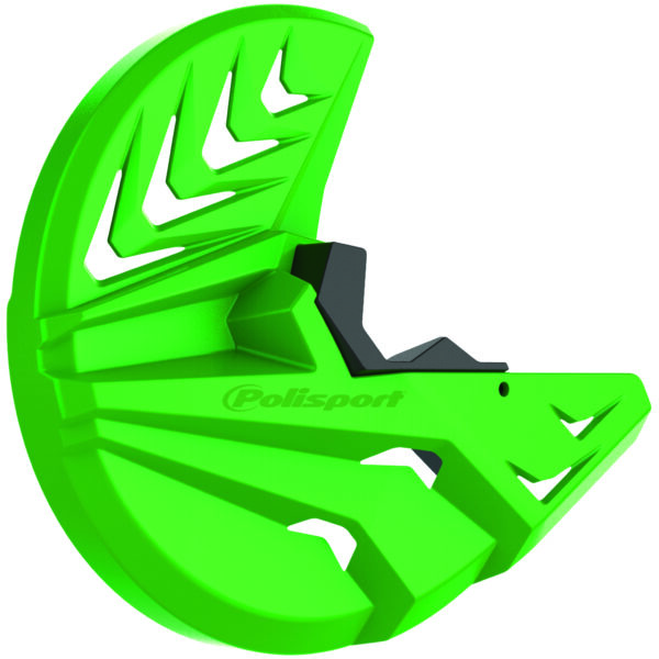 Polisport Disk c/bottom fork prot KX250F13-19 KX450F(15-18) Green/Black