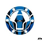 Puig Fuel Cap Cover Mod. Radical Kawasaki C/Blue