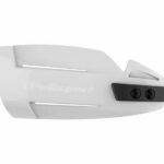 Polisport Hammer Handguards + Universal Plastic Mounting Kit White (35)