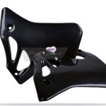 Polisport radiator scoops CR125R(95-97)/250R(95-96) OEM color black (12)