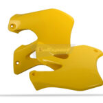 Polisport radiator scoops Suzuki RM125/250(96-98) OEM color yellow (14)