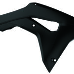 Polisport radiator scoops 450 17-20 CRF250R 18-21 Black (6)