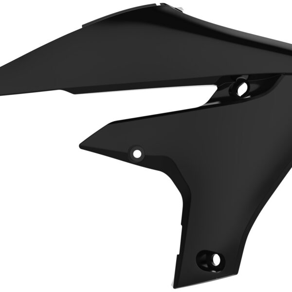 Polisport radiator scoop Yamaha YZ450F 18-22 YZ250F 19-23 Black