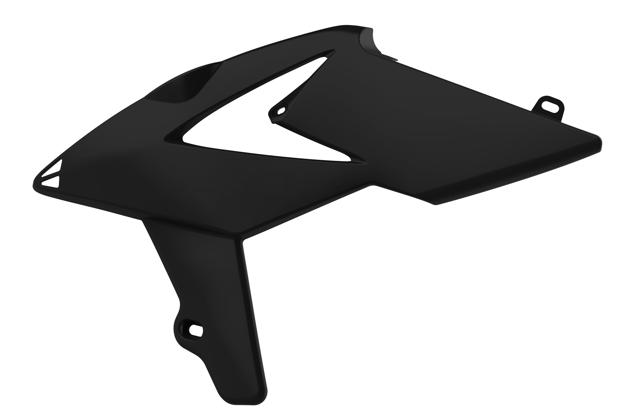 Polisport Radiator Scoops RR250/300 2T13-19 350/400/450 4T 13-19 Black