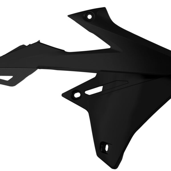 Polisport radiator scoops RMZ450 18-..RMZ250 19-.. Black