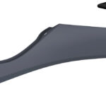 Polisport radiator scoops KTM SX/SXF/XCF 19-22 Black/Nardo Grey (8)