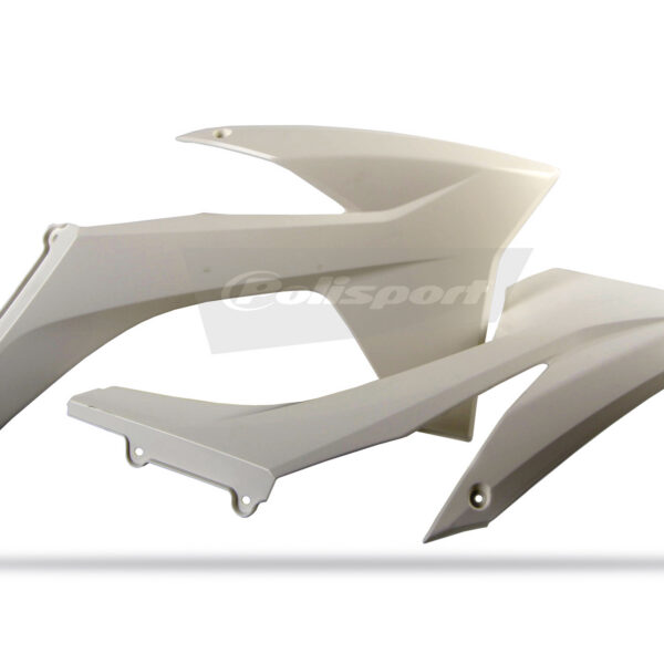 Polisport radiator scoops KTM SX/SX-F/XC/XC-F(11-12)EXC/EXCF(12-13) WK white ktm