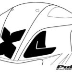 Puig Tank Pad + Side Part Bmw F800R 09-17'C/Carbon