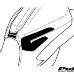 Puig Tank Pad + Side Part Yamaha Mt-07 14-17'C/Carbon