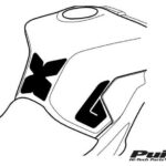 Puig Tank Pad + Side Part Yamaha Mt-09 13-16'C/Carbon