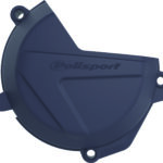 Polisport clutch cover prot. FC250/350 16-17 FE250/350 17 blue (10)