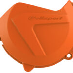 Polisport clutch cover prot. SX-F450 16-22/EXC-F450 17-23 orange (10)