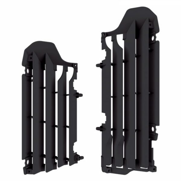 Polisport radiator louvers Suzuki RMZ450(18-..) OEM Black (10)