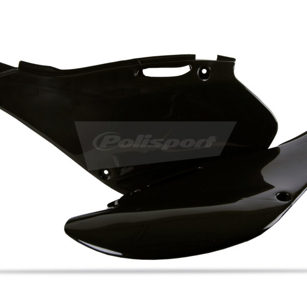 Polisport side panels Kawasaki KX125/250(99-02) black (10)