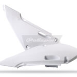 Polisport side panel KX65(00-..)KLX110(02-09)/RM65(03-05)/DR-Z110 white (6)