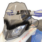 Powermadd Windshield Rev XP (17.5") Tall Clear w/Black Fade