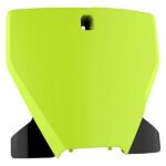 Polisport Number Plate Husqvarna TC125 FC250/350/450 19-22 Yellow FLO/black (8)