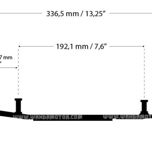 Sno-X Ripper Four Runner 4" Hardmetal