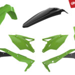 Polisport kit Kawasaki KX450F(16-18) Green/black (1)