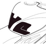 Puig Tank Pad + Side Part Bmw S1000R 14-17'