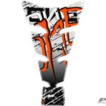 Puig Tank Pad Mod. Spirit Ii C/Orange