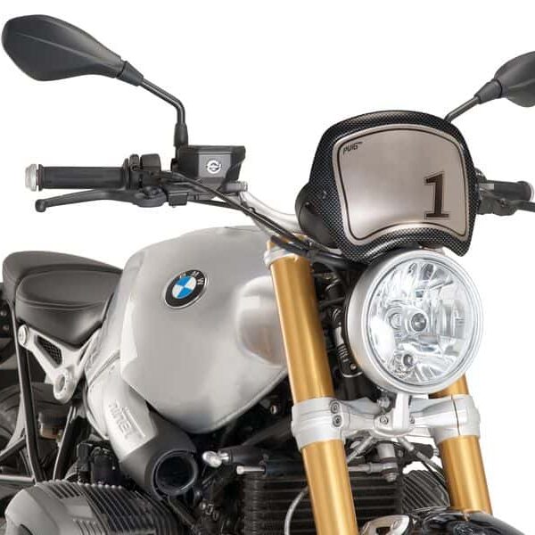 Puig Front Plate Bmw R Nine T 14'-18'C/Carbon