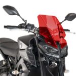 Puig Windshield N.G. Touring Yamaha Mt09 17-18' C/Red