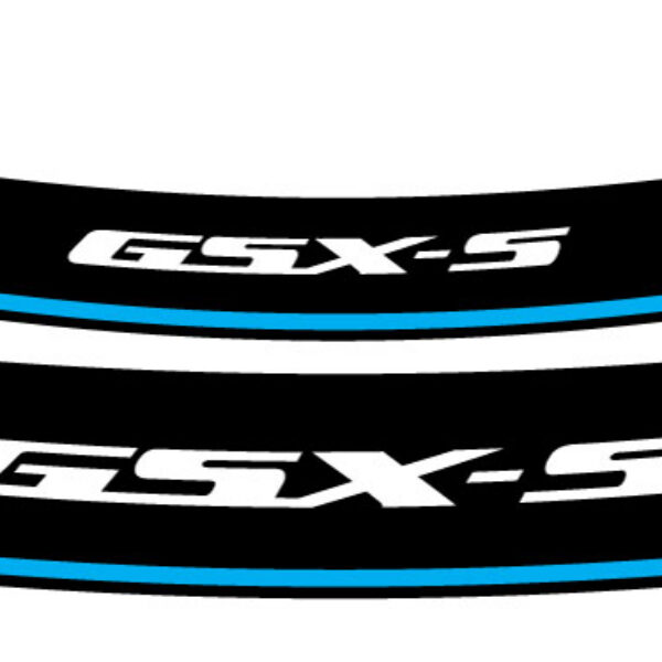 Puig Kit 8 Rim Strips Gsxs C/Blue