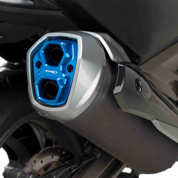 Puig End Tube For Exhaust Escape Kymco Ak550 17' C/Blue