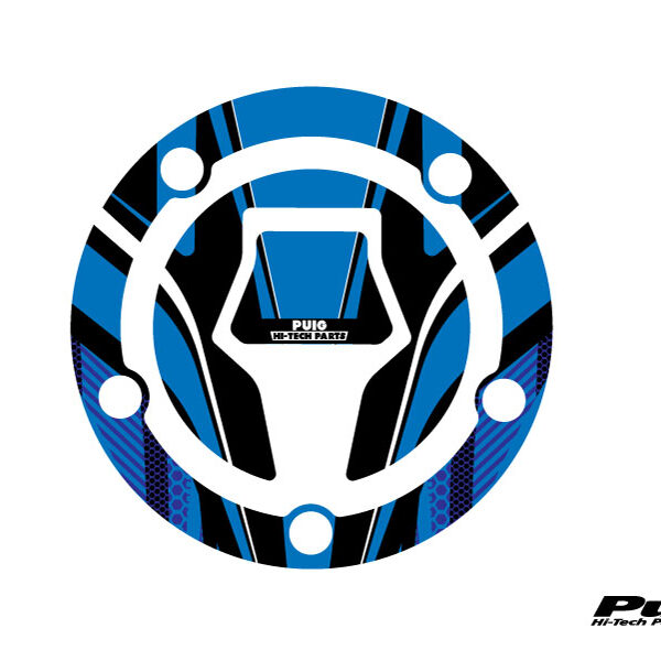 Puig Fuel Cap Cover Mod. Radikal Suzuki C/Blue