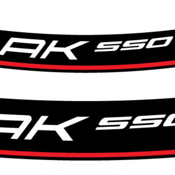 Puig Kit 8 Rim Strips Kymco Ak550 C/Red