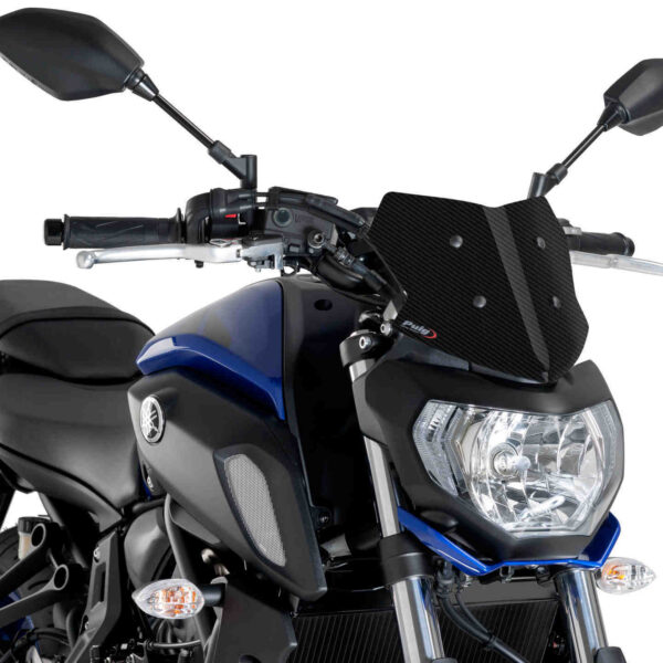 Puig Windshields N.G.Sport Yamaha Mt07 18'- C/Carbon Lo