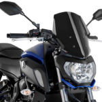 Puig Windshields N.G.Touring Yamaha Mt07 18'- C/Black