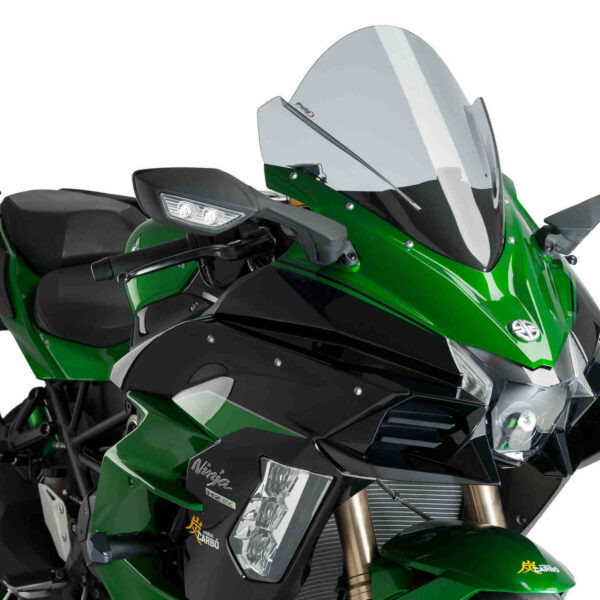 Puig Racing Screen Kawasaki Ninja H2 Sx 18' C/Light Smo