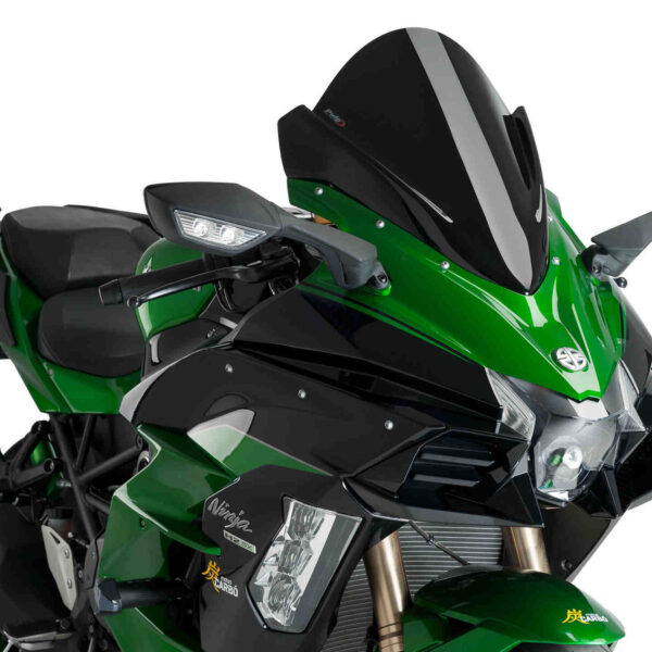 Puig Racing Screen Kawasaki Ninja H2 Sx 18' C/Black