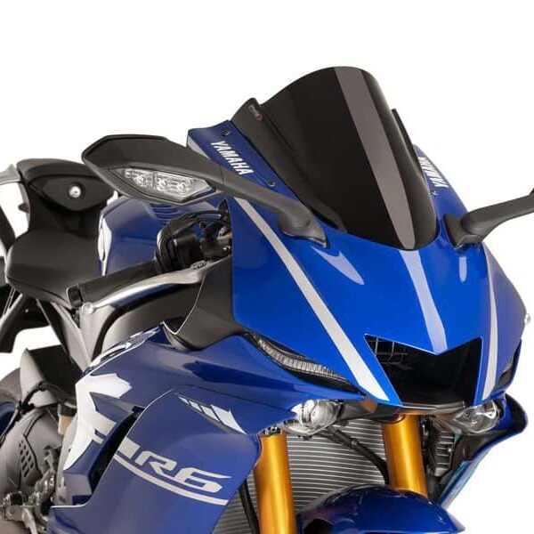 Puig Racing Screen Yamaha Yzf-R6 17-23' C/Black