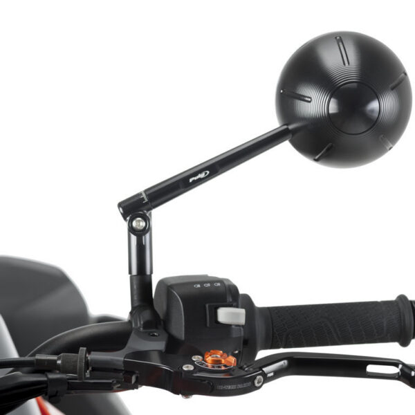 Puig Rear Mirror Mod. Retro Homolog. Left C/Black