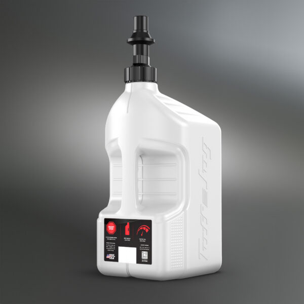 Tuff Jug 20L White w/ Black Ripper Cap (GEN 3)