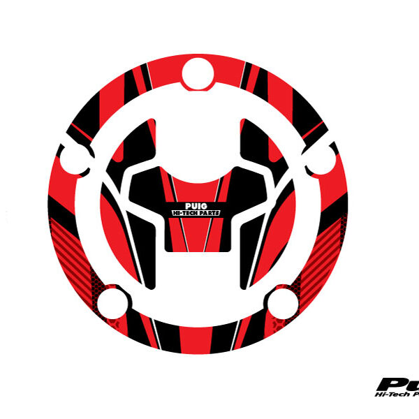 Puig Fuel Cap Cover Radikal Suzuki C/Red