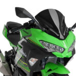 Puig Racing Screen Kawasaki Ninja 400 18' C/Black