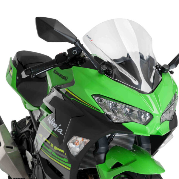 Puig Racing Screen Kawasaki Ninja 400 18' C/Clear