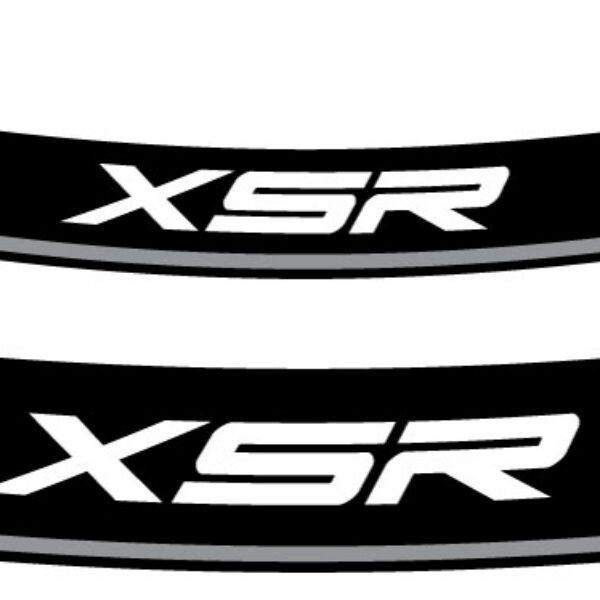 Puig Kit 8 Rim Strips Xsr C/Silver