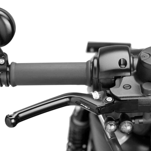 Puig Brake Lever Custom Black Selector C/Silver
