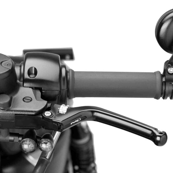 Puig Clutch Lever Custom Black Select. C/Silver