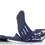 AXP Xtrem HDPE Skid Plate Blue Husqvarna FC450/FX450 19-22