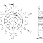 Supersprox Front sprocket 1307.15
