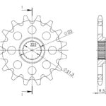 Supersprox / JT Front sprocket 1577.15
